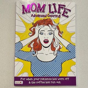 Mom Life colouring book